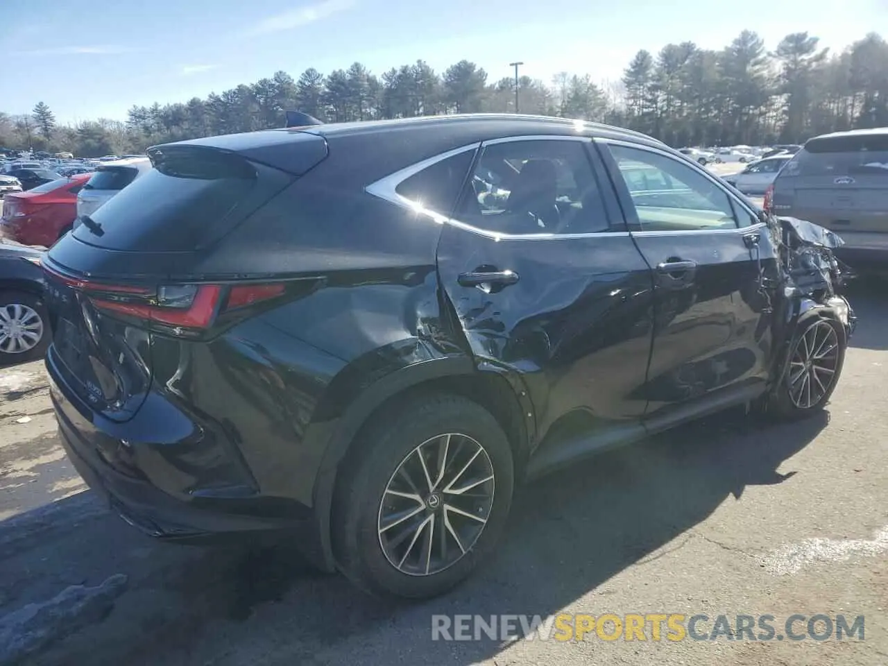 3 Photograph of a damaged car 2T2AGCEZ2RC046341 LEXUS NX 350 BAS 2024