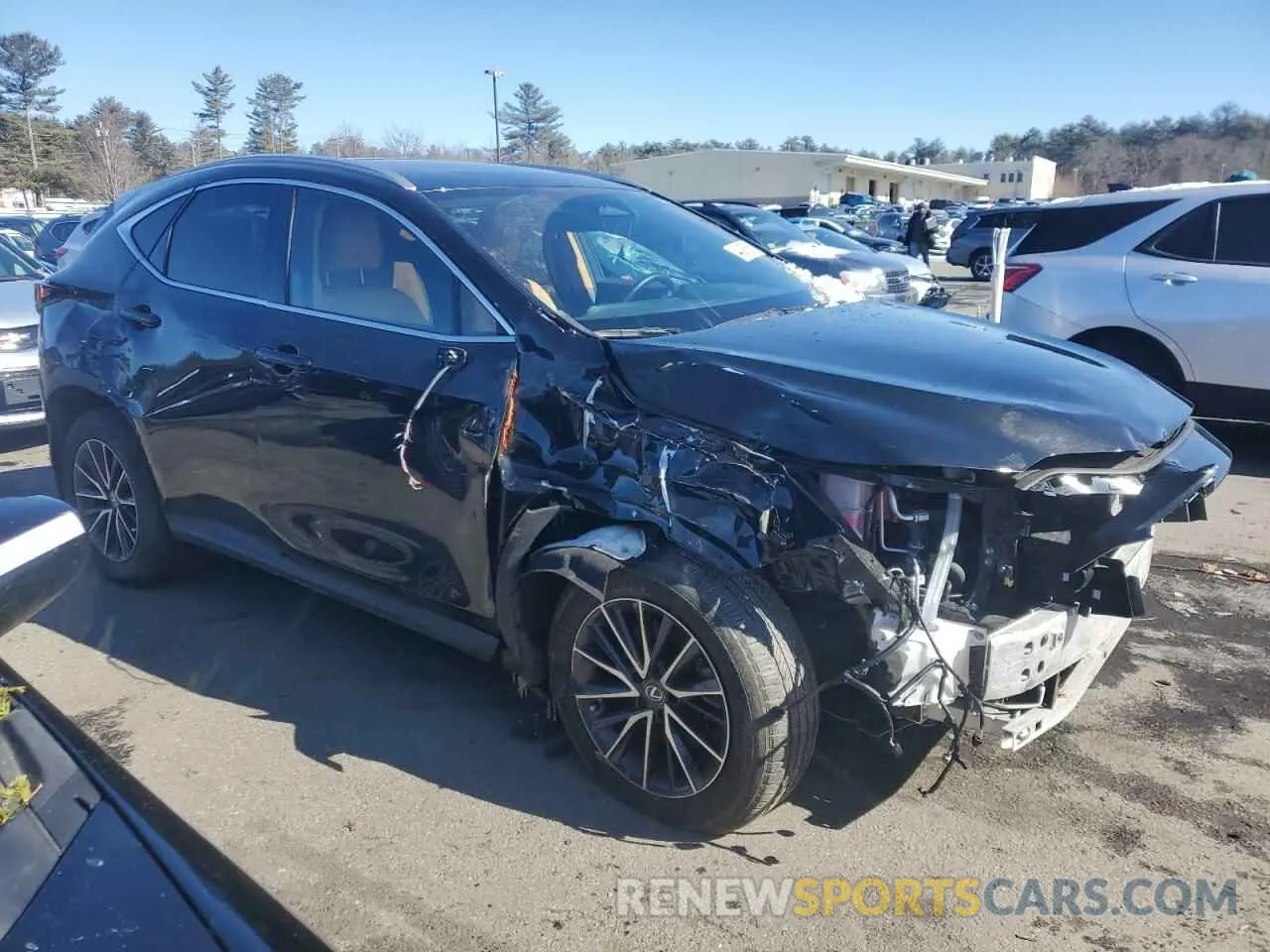 4 Photograph of a damaged car 2T2AGCEZ2RC046341 LEXUS NX 350 BAS 2024