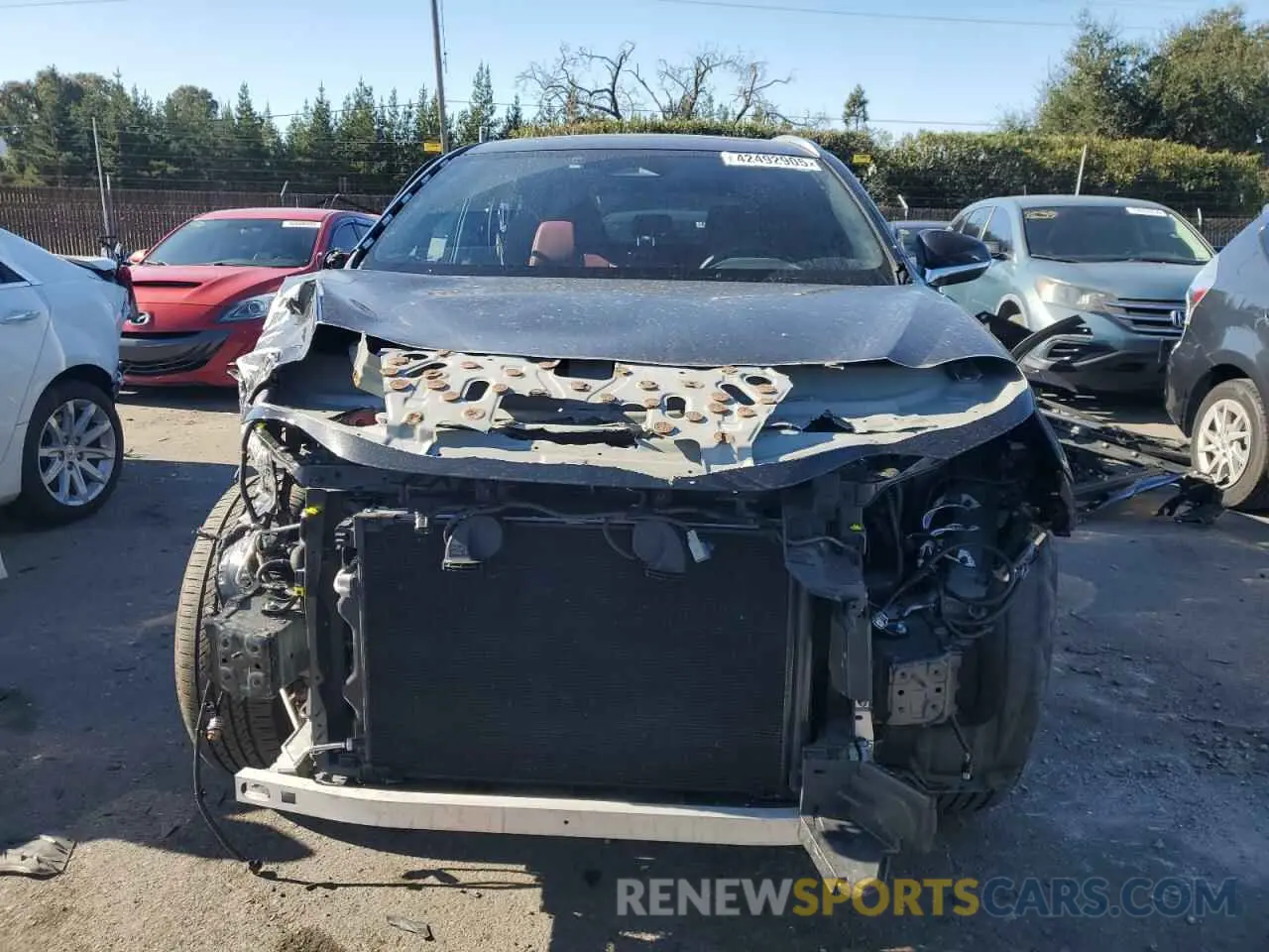 5 Фотография поврежденного автомобиля JTJAGCEZ7R5009008 LEXUS NX 350 BAS 2024