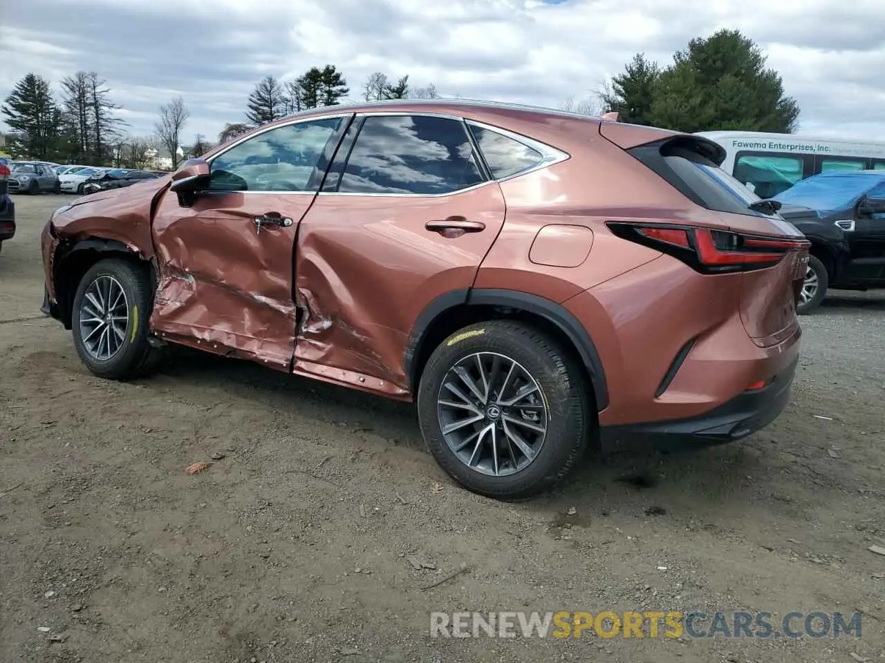 2 Фотография поврежденного автомобиля 2T2AGCEZ0SC065105 LEXUS NX 350 BAS 2025