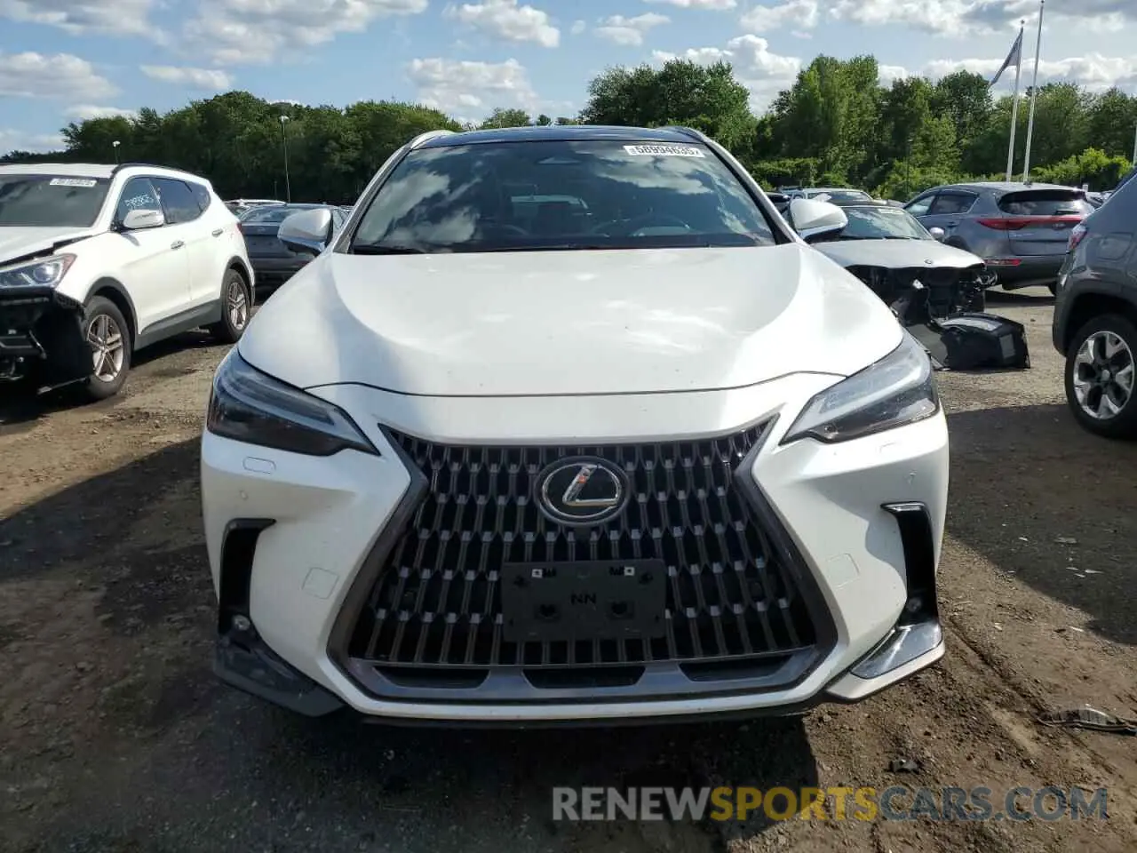5 Фотография поврежденного автомобиля 2T2HGCEZ1RC048676 LEXUS NX 350 LUX 2024