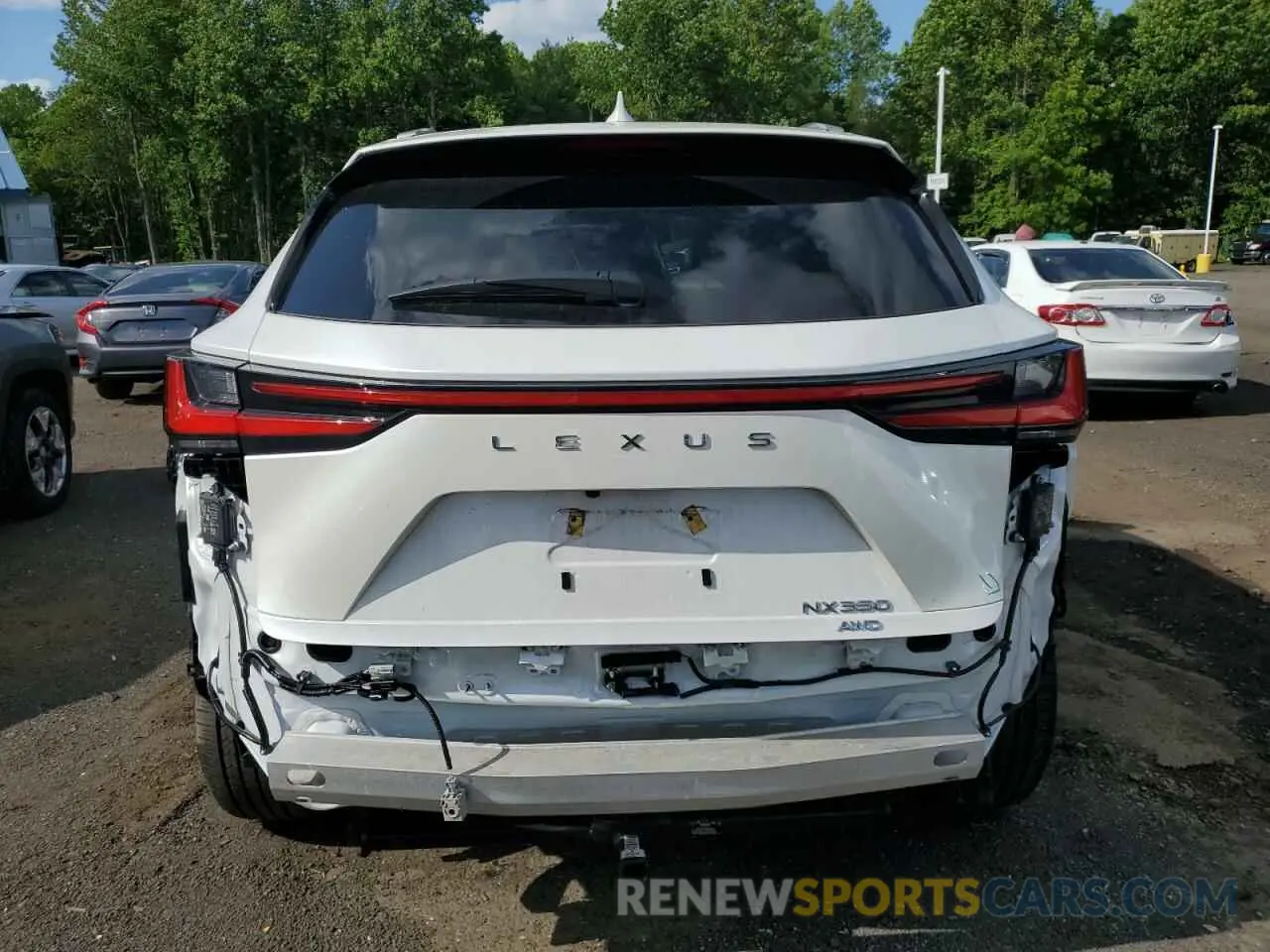 6 Фотография поврежденного автомобиля 2T2HGCEZ1RC048676 LEXUS NX 350 LUX 2024