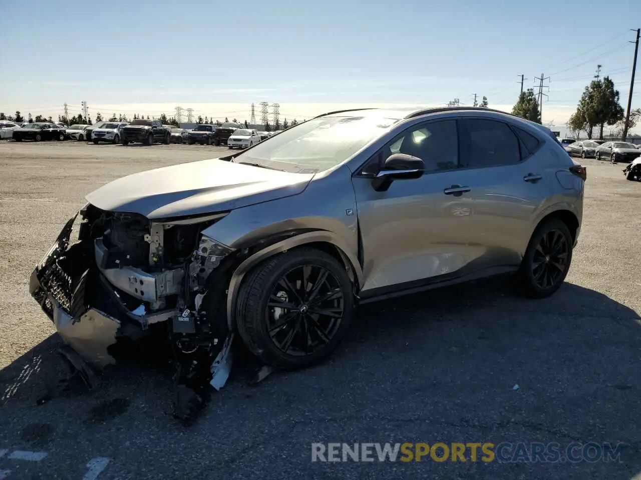 1 Фотография поврежденного автомобиля 2T2KGCEZ4RC038178 LEXUS NX 350 LUX 2024