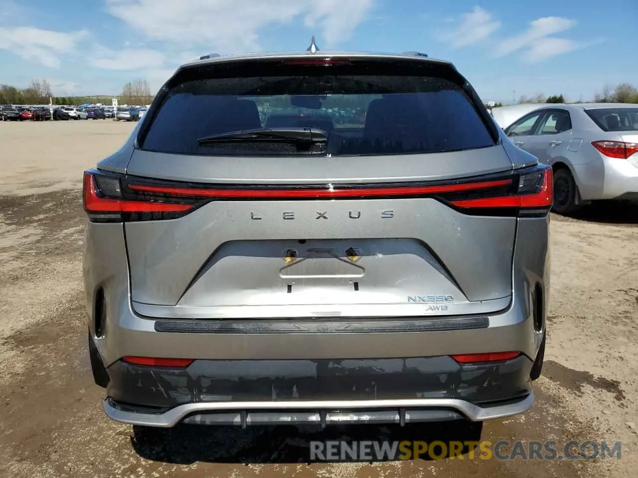 6 Фотография поврежденного автомобиля 2T2KGCEZ4RC045311 LEXUS NX 350 LUX 2024