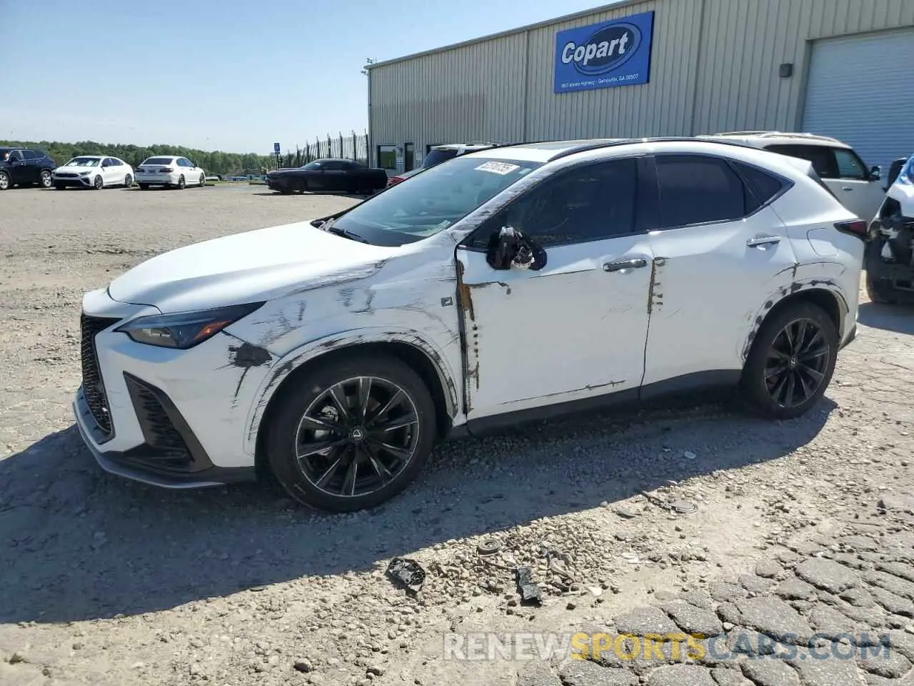 1 Photograph of a damaged car 2T2KGCEZ5RC036715 LEXUS NX 350 LUX 2024
