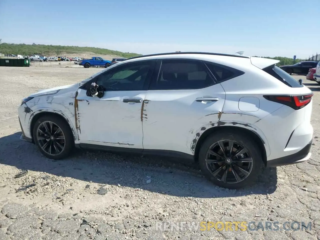 2 Photograph of a damaged car 2T2KGCEZ5RC036715 LEXUS NX 350 LUX 2024