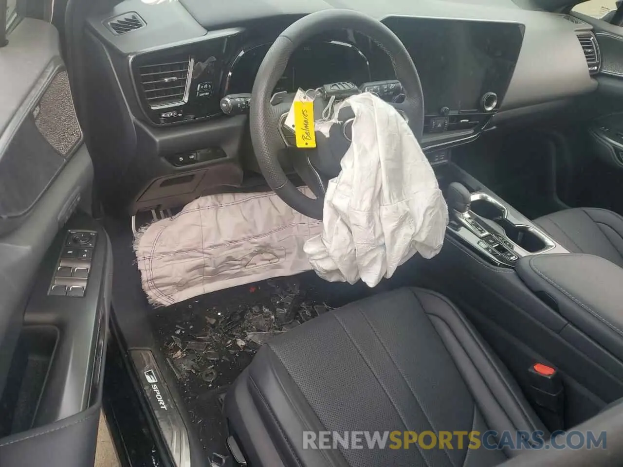 8 Фотография поврежденного автомобиля 2T2KGCEZ6RC040630 LEXUS NX 350 LUX 2024