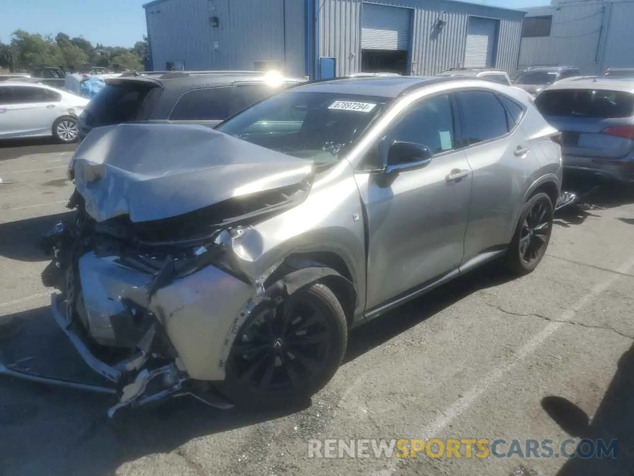 1 Фотография поврежденного автомобиля 2T2KGCEZ9RC038984 LEXUS NX 350 LUX 2024