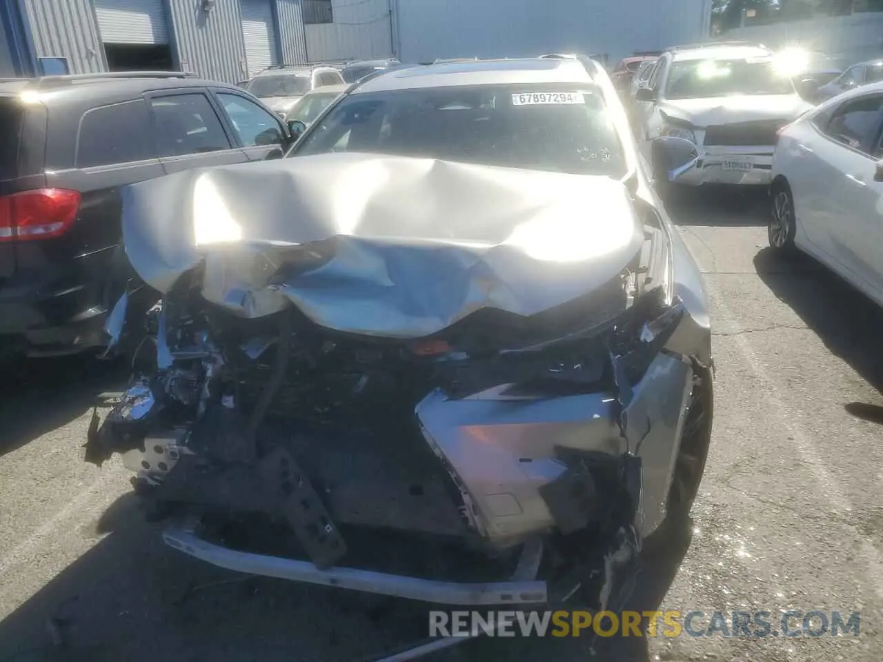 5 Фотография поврежденного автомобиля 2T2KGCEZ9RC038984 LEXUS NX 350 LUX 2024