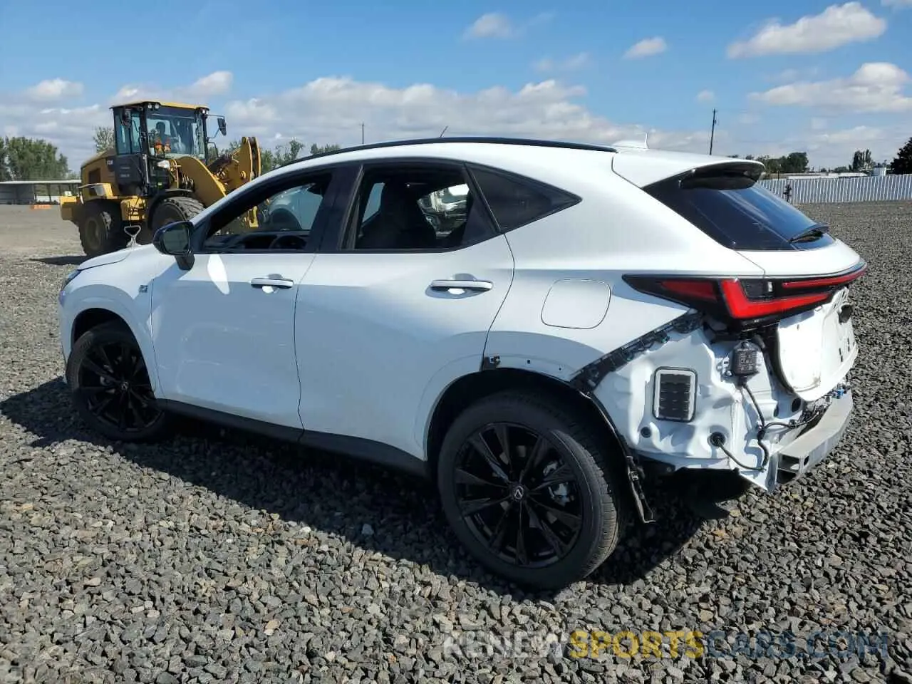 2 Photograph of a damaged car JTJKGCEZ0R2013925 LEXUS NX 350 LUX 2024