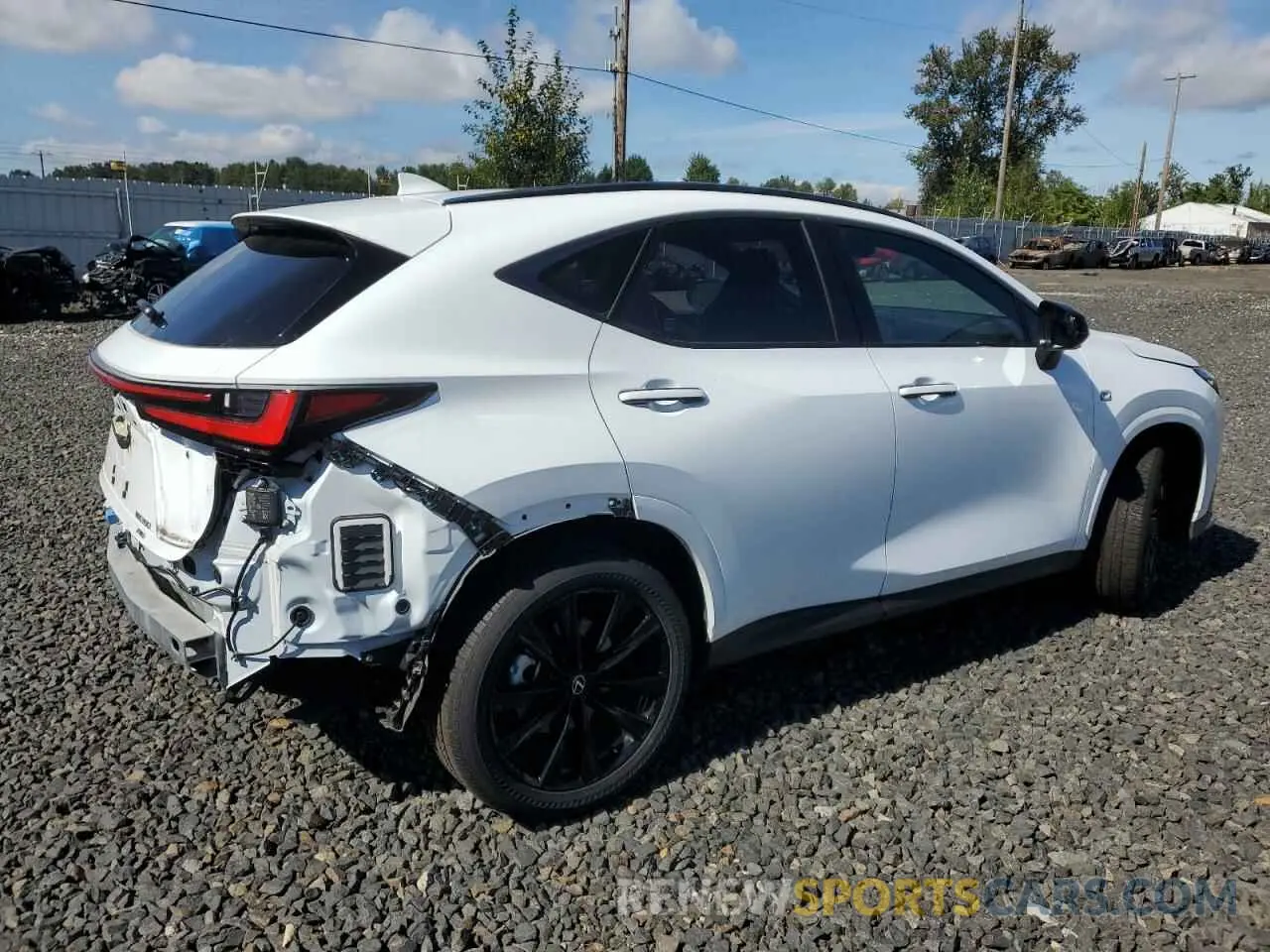 3 Photograph of a damaged car JTJKGCEZ0R2013925 LEXUS NX 350 LUX 2024