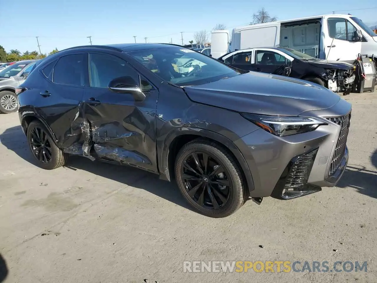 4 Photograph of a damaged car 2T2KGCEZ5SC060728 LEXUS NX 350 LUX 2025