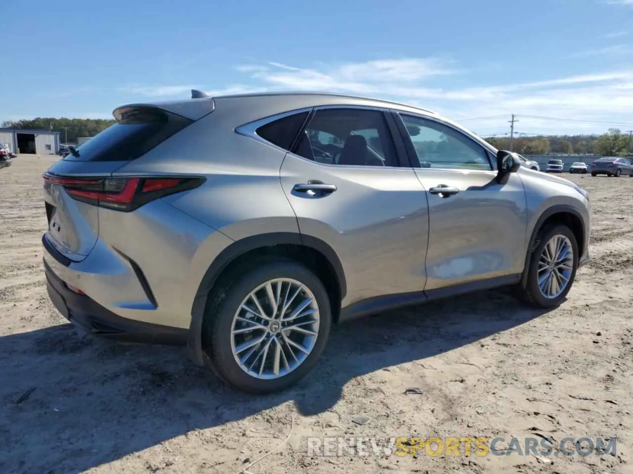 3 Photograph of a damaged car JTJHGCEZ4S5010282 LEXUS NX 350 LUX 2025
