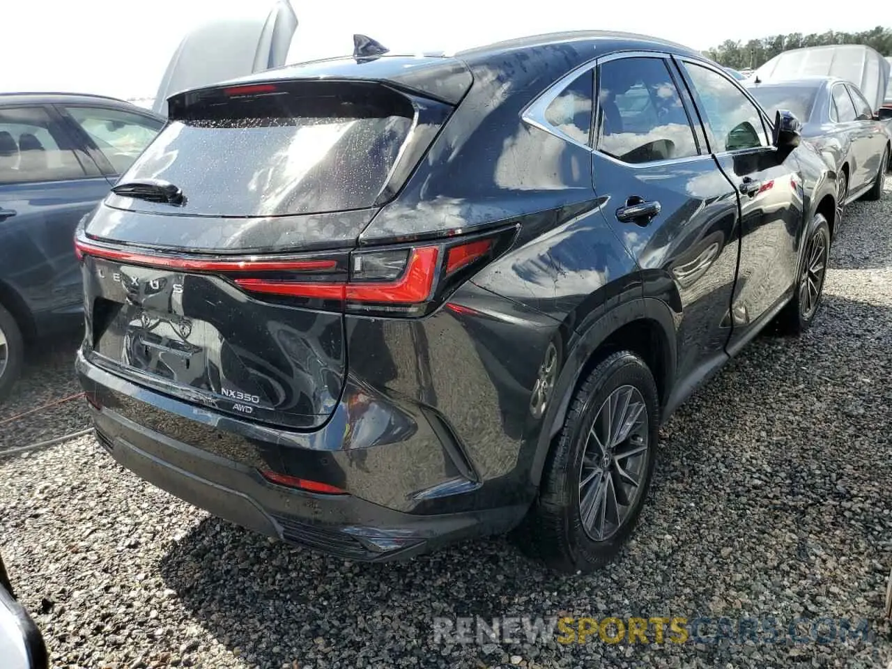 3 Фотография поврежденного автомобиля 2T2GGCEZ0RC054321 LEXUS NX 350 PRE 2024