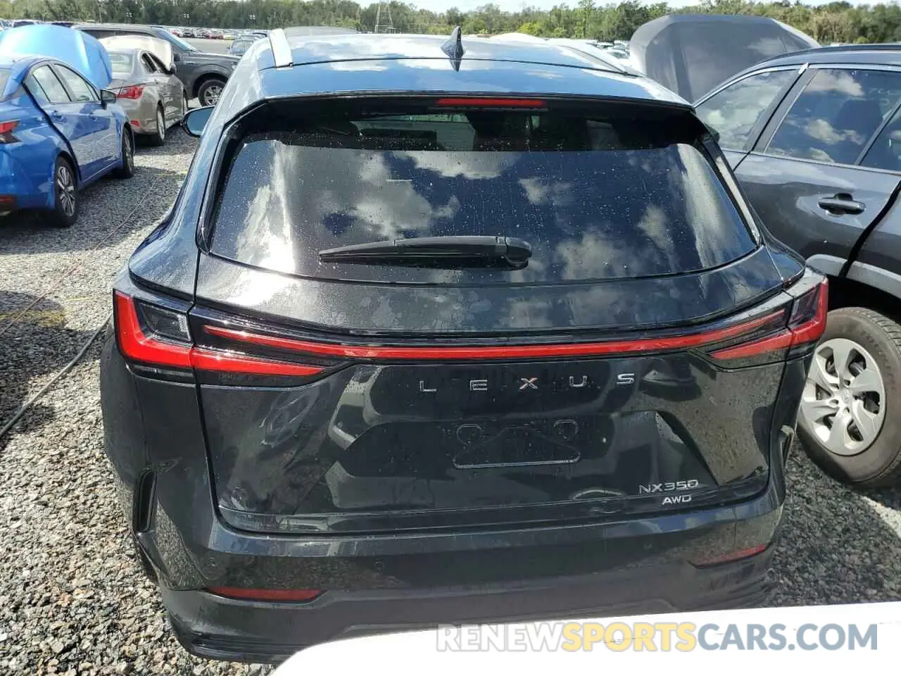 6 Фотография поврежденного автомобиля 2T2GGCEZ0RC054321 LEXUS NX 350 PRE 2024