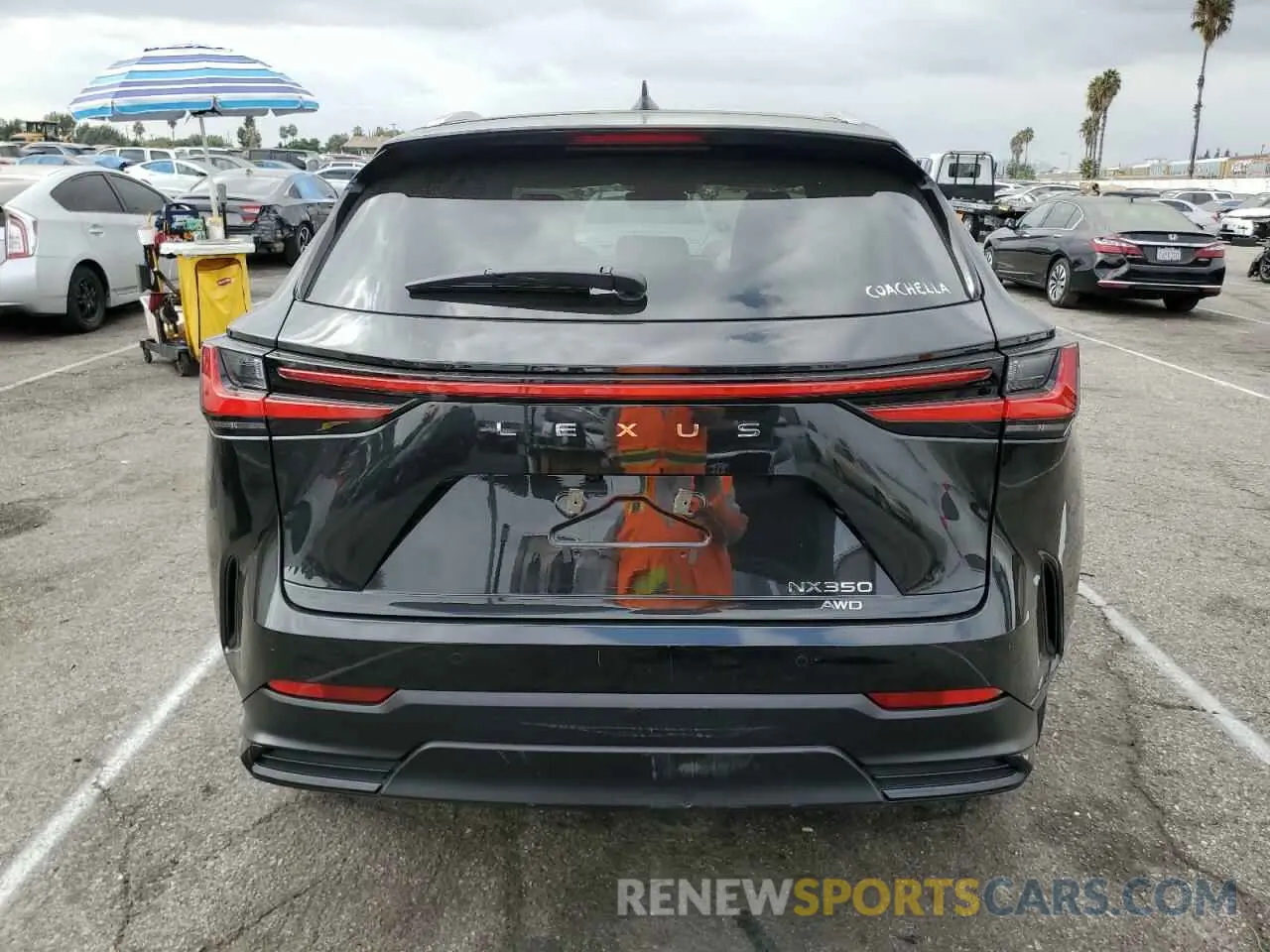 6 Фотография поврежденного автомобиля 2T2GGCEZ3RC045242 LEXUS NX 350 PRE 2024