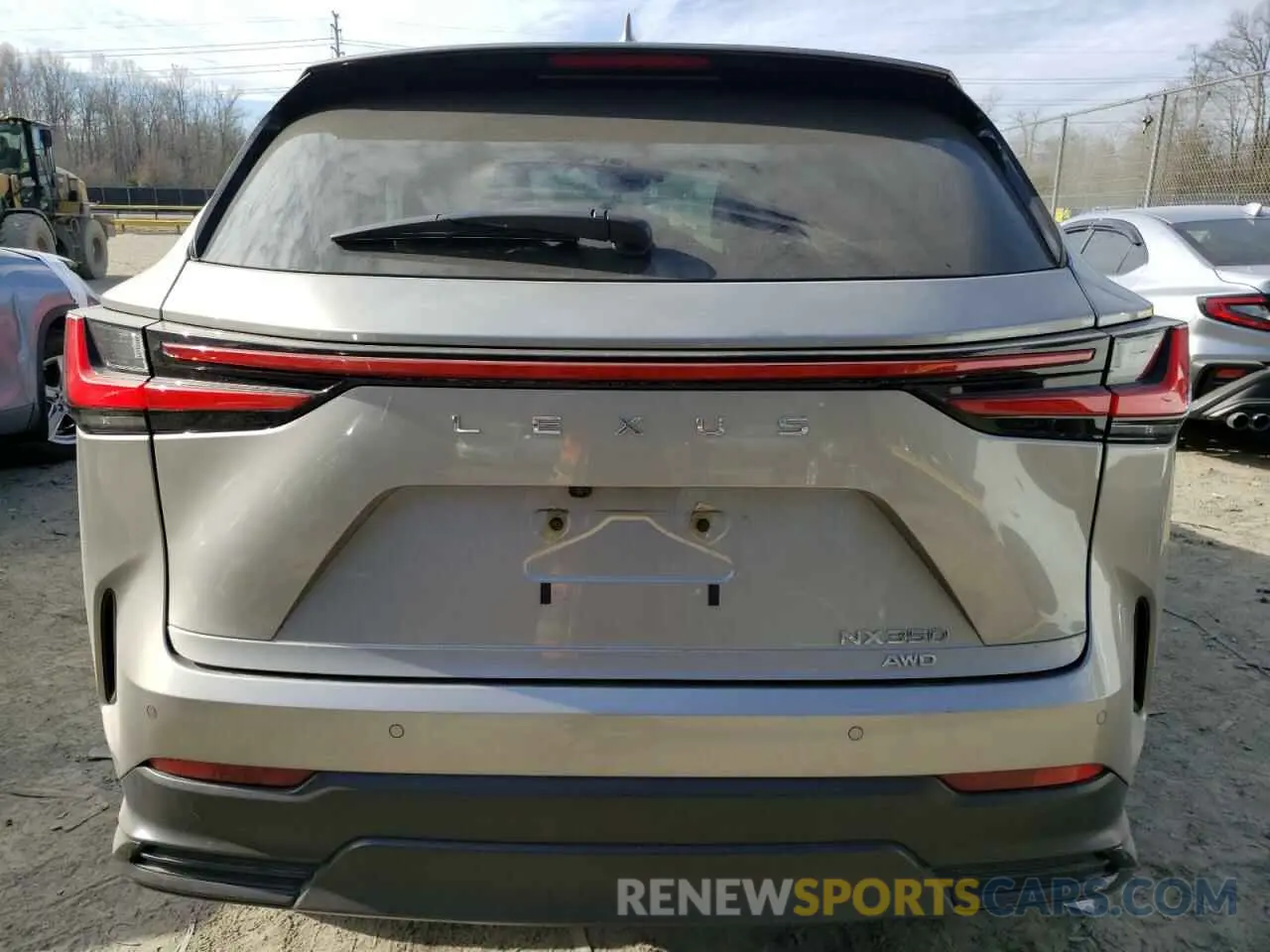 6 Photograph of a damaged car 2T2GGCEZ5RC052418 LEXUS NX 350 PRE 2024