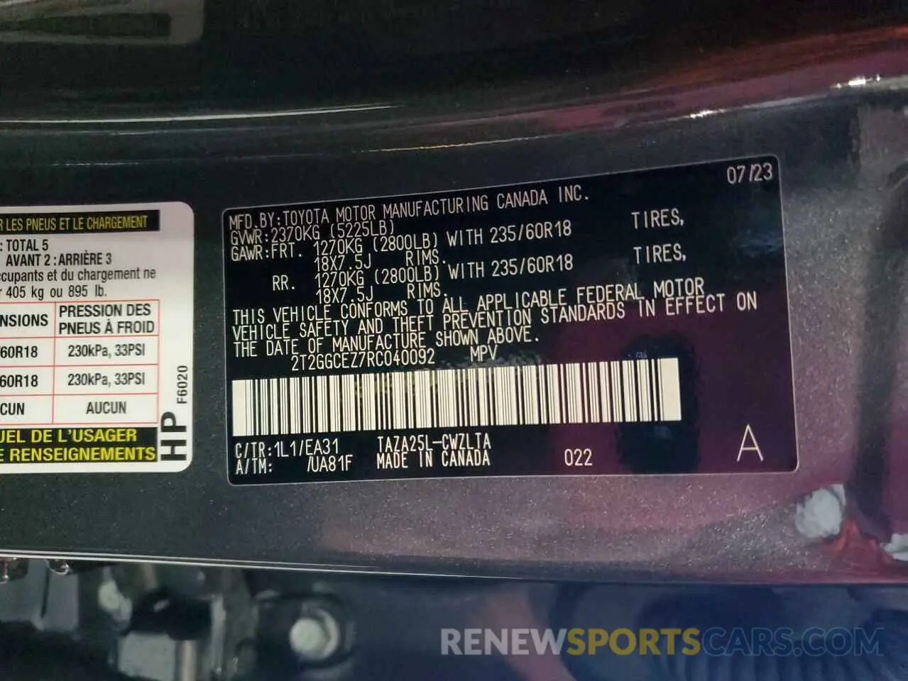 15 Фотография поврежденного автомобиля 2T2GGCEZ7RC040092 LEXUS NX 350 PRE 2024