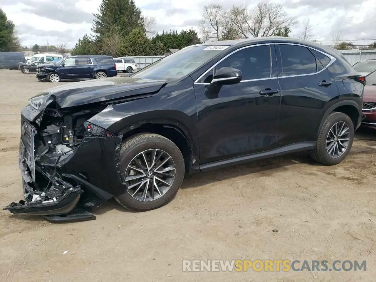 1 Photograph of a damaged car 2T2GGCEZ7RC042957 LEXUS NX 350 PRE 2024