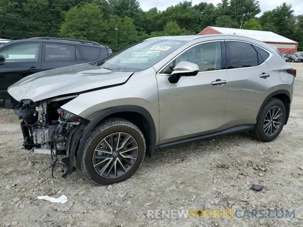 1 Photograph of a damaged car 2T2GGCEZ9RC051448 LEXUS NX 350 PRE 2024
