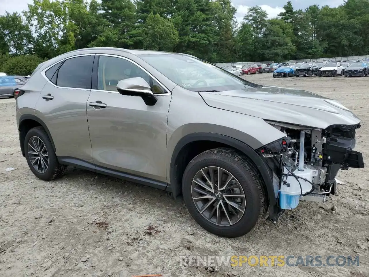 4 Photograph of a damaged car 2T2GGCEZ9RC051448 LEXUS NX 350 PRE 2024