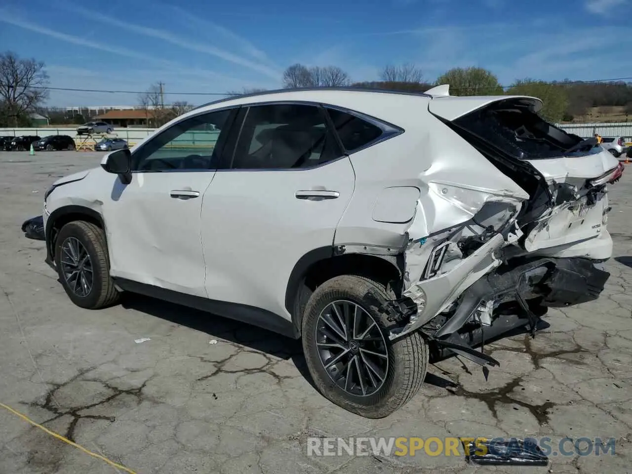 2 Photograph of a damaged car JTJGGCEZ3R5007332 LEXUS NX 350 PRE 2024