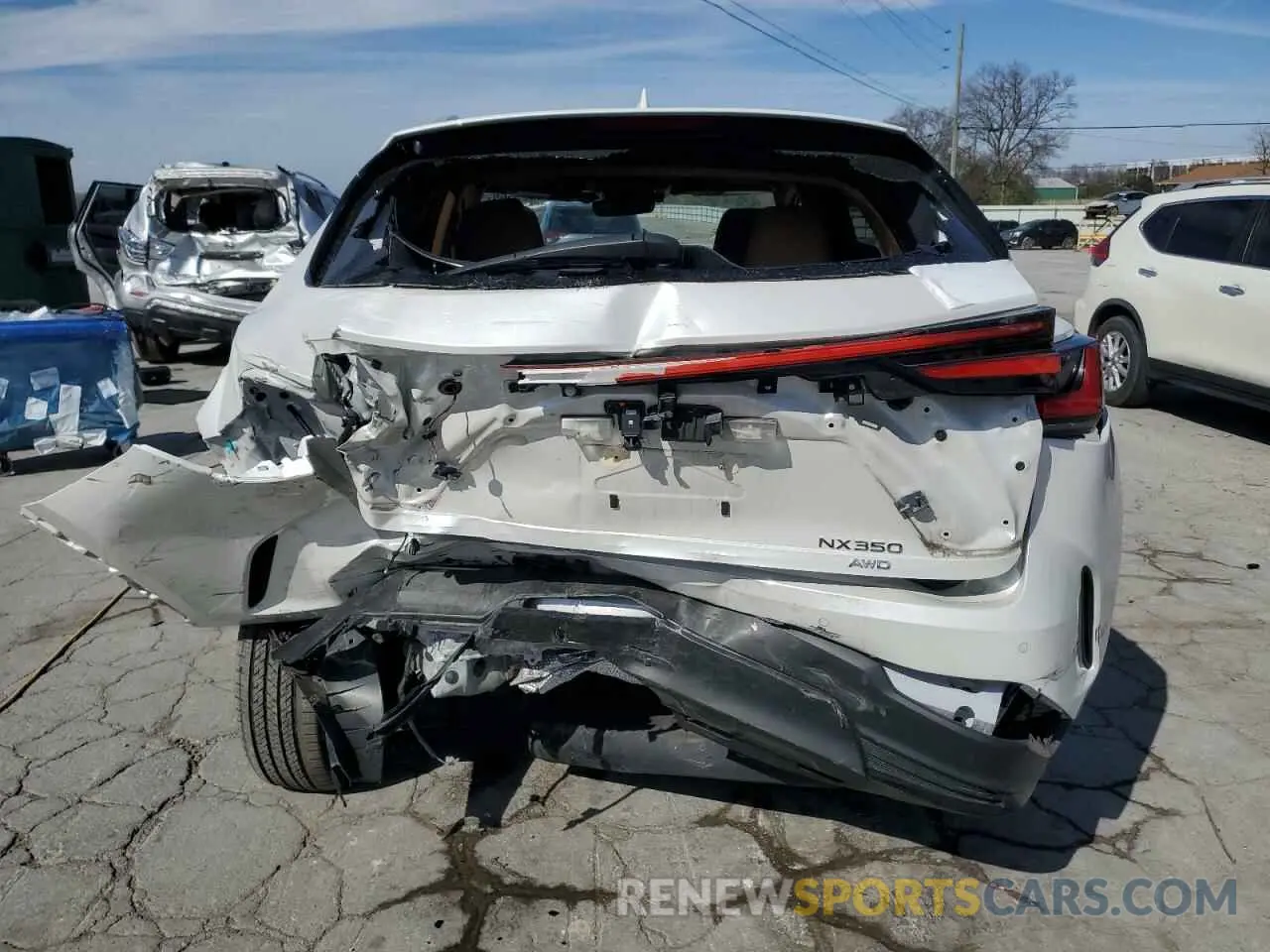 6 Photograph of a damaged car JTJGGCEZ3R5007332 LEXUS NX 350 PRE 2024