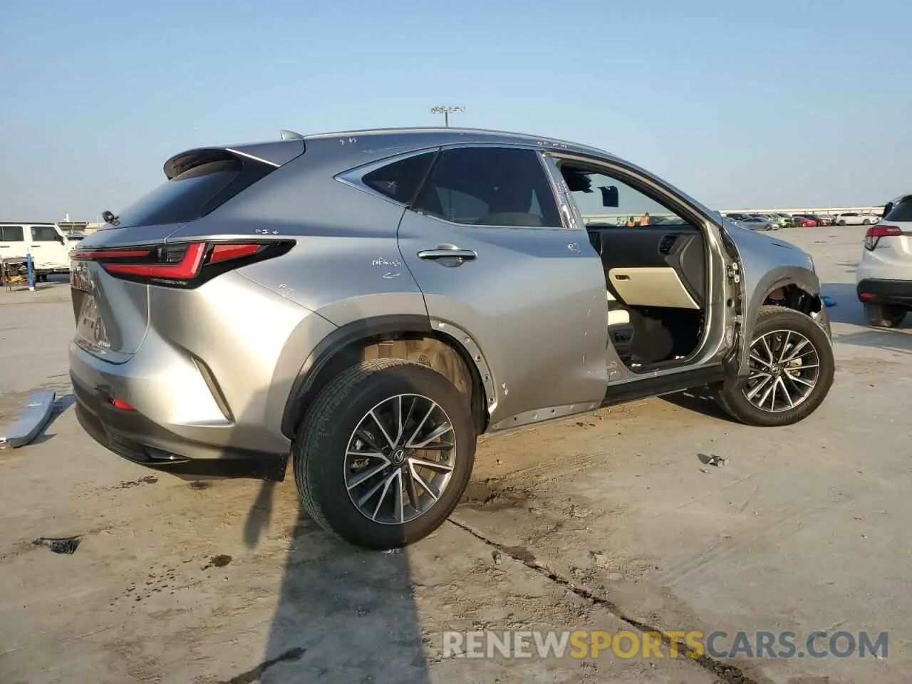 3 Photograph of a damaged car JTJGGCEZ4R5008781 LEXUS NX 350 PRE 2024