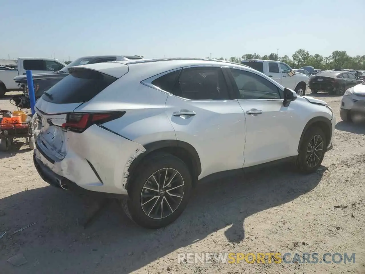 3 Фотография поврежденного автомобиля JTJGGCEZ9R5009666 LEXUS NX 350 PRE 2024