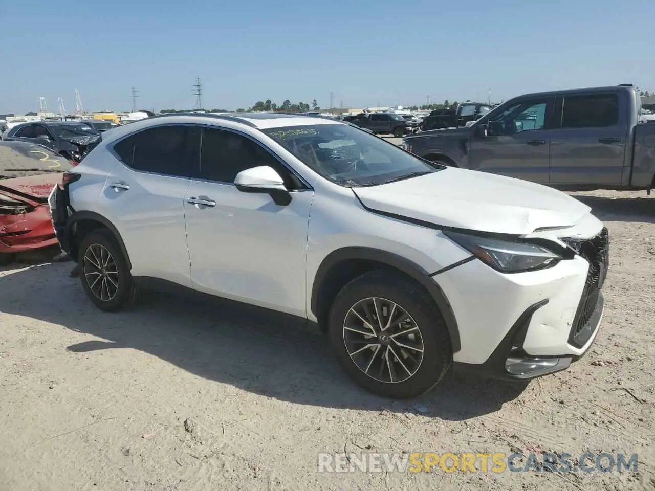 4 Фотография поврежденного автомобиля JTJGGCEZ9R5009666 LEXUS NX 350 PRE 2024