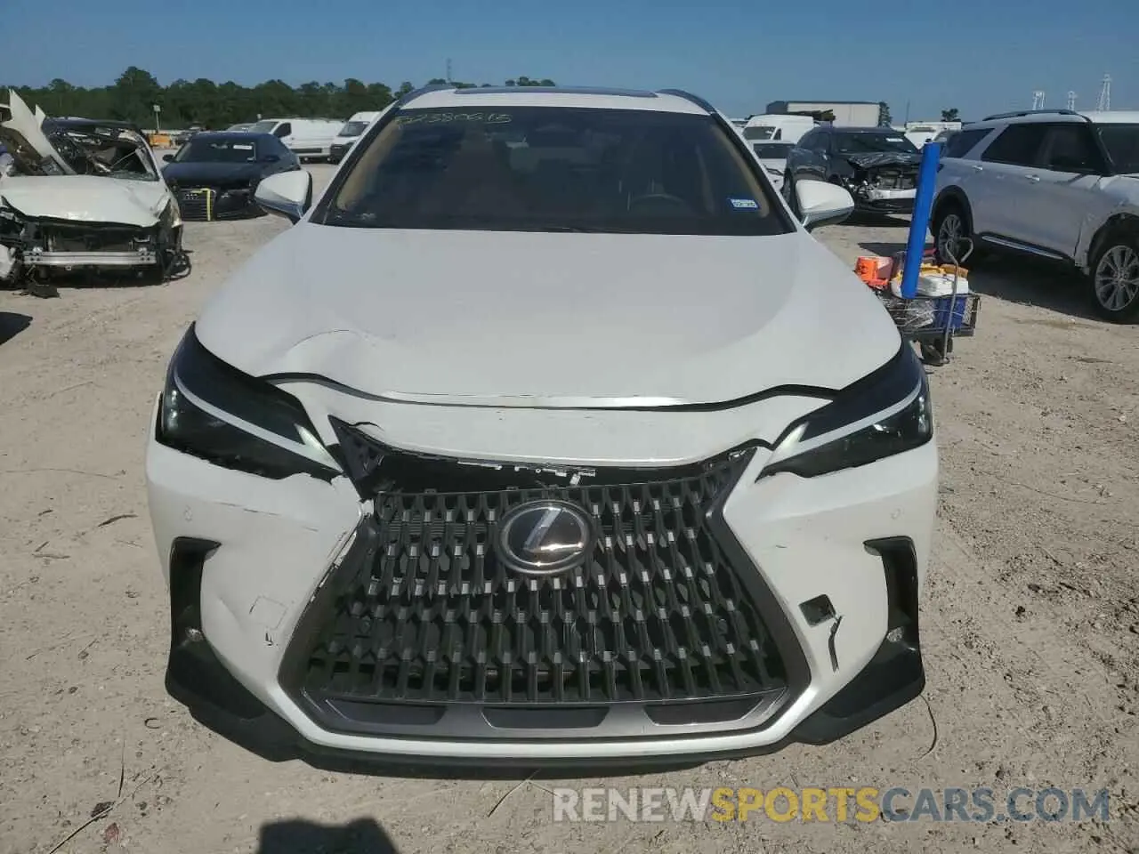 5 Фотография поврежденного автомобиля JTJGGCEZ9R5009666 LEXUS NX 350 PRE 2024