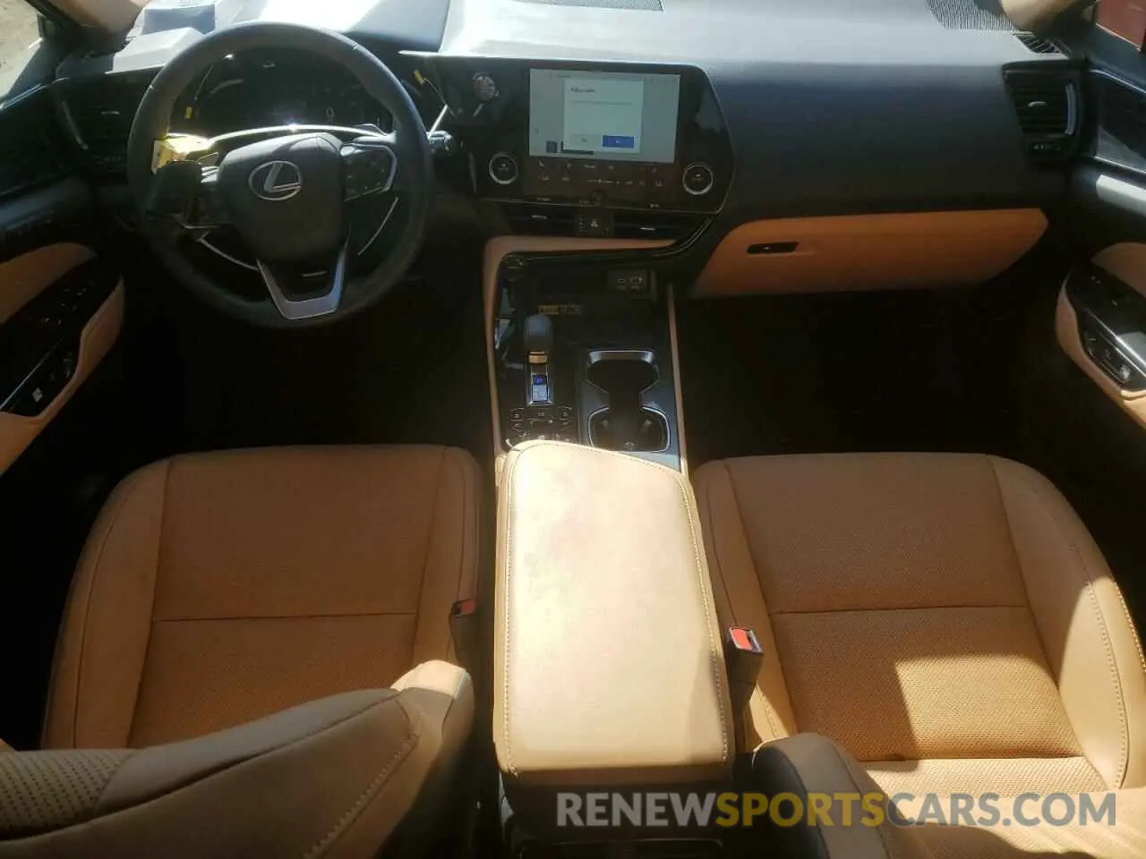 8 Фотография поврежденного автомобиля JTJGGCEZ9R5009666 LEXUS NX 350 PRE 2024