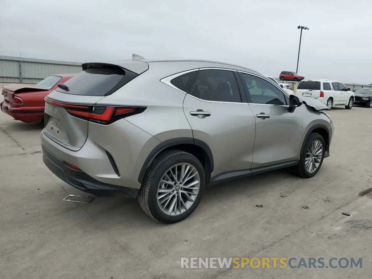 3 Photograph of a damaged car 2T2GGCEZ0SC066877 LEXUS NX 350 PRE 2025