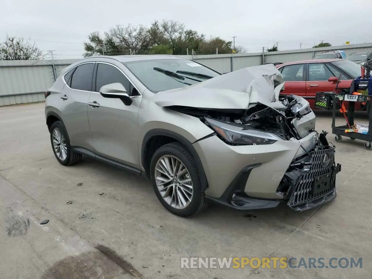 4 Photograph of a damaged car 2T2GGCEZ0SC066877 LEXUS NX 350 PRE 2025