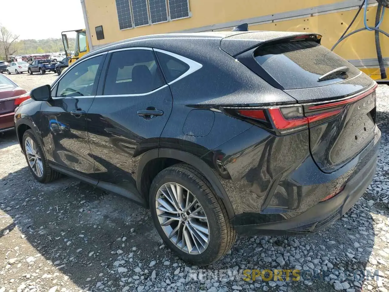 2 Photograph of a damaged car 2T2GGCEZ1SC073837 LEXUS NX 350 PRE 2025