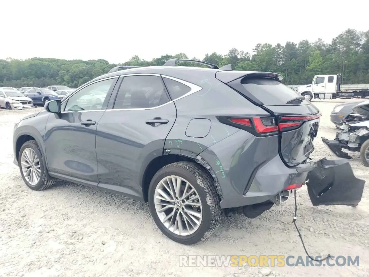 2 Фотография поврежденного автомобиля 2T2GGCEZ4SC081138 LEXUS NX 350 PRE 2025