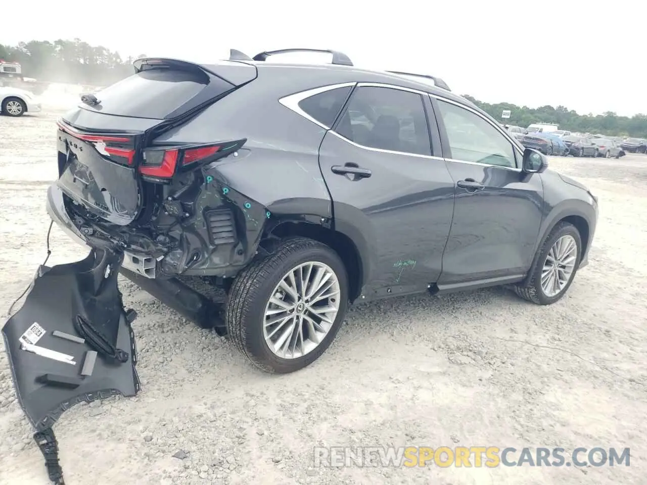 3 Фотография поврежденного автомобиля 2T2GGCEZ4SC081138 LEXUS NX 350 PRE 2025