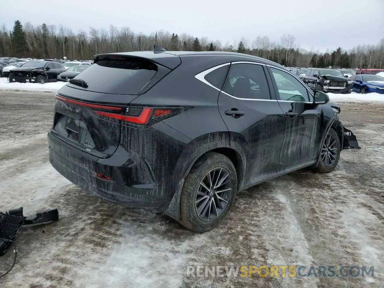 3 Фотография поврежденного автомобиля 2T2GGCEZ8SC073267 LEXUS NX 350 PRE 2025