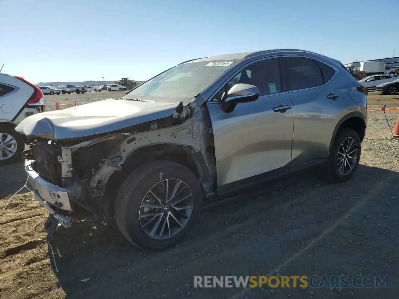 1 Photograph of a damaged car 2T2AKCEZ1NC006969 LEXUS NX 350H 2022