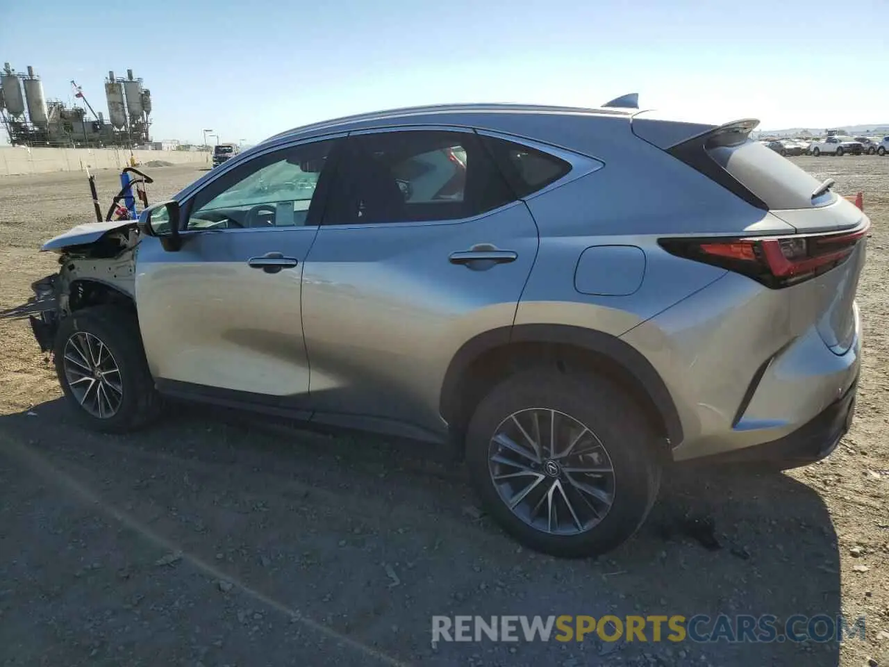 2 Photograph of a damaged car 2T2AKCEZ1NC006969 LEXUS NX 350H 2022