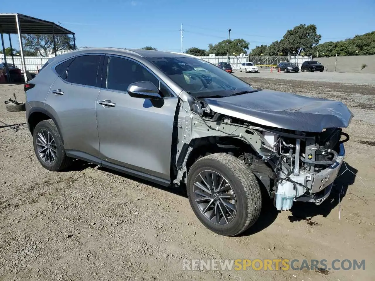 4 Photograph of a damaged car 2T2AKCEZ1NC006969 LEXUS NX 350H 2022