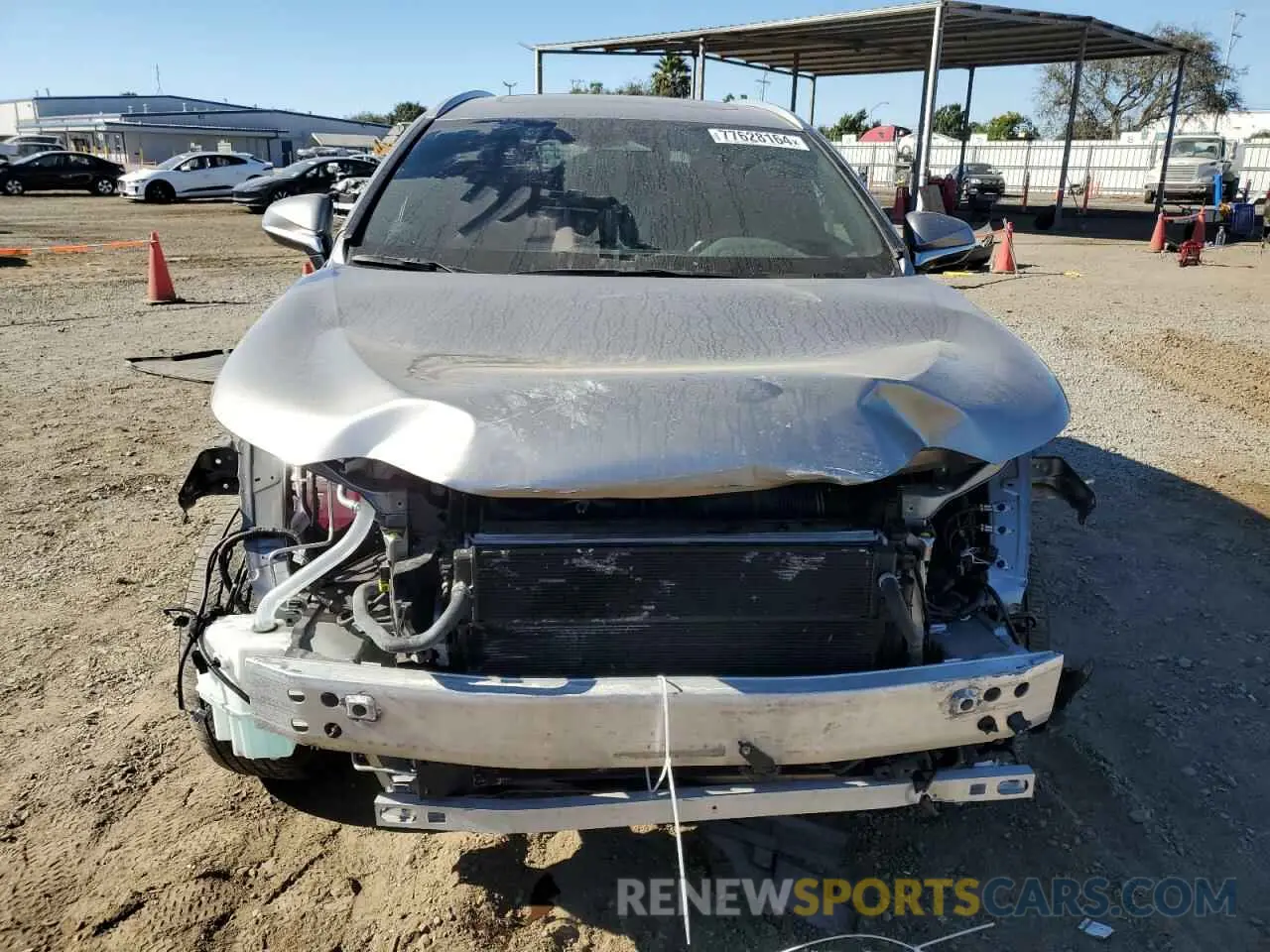 5 Photograph of a damaged car 2T2AKCEZ1NC006969 LEXUS NX 350H 2022