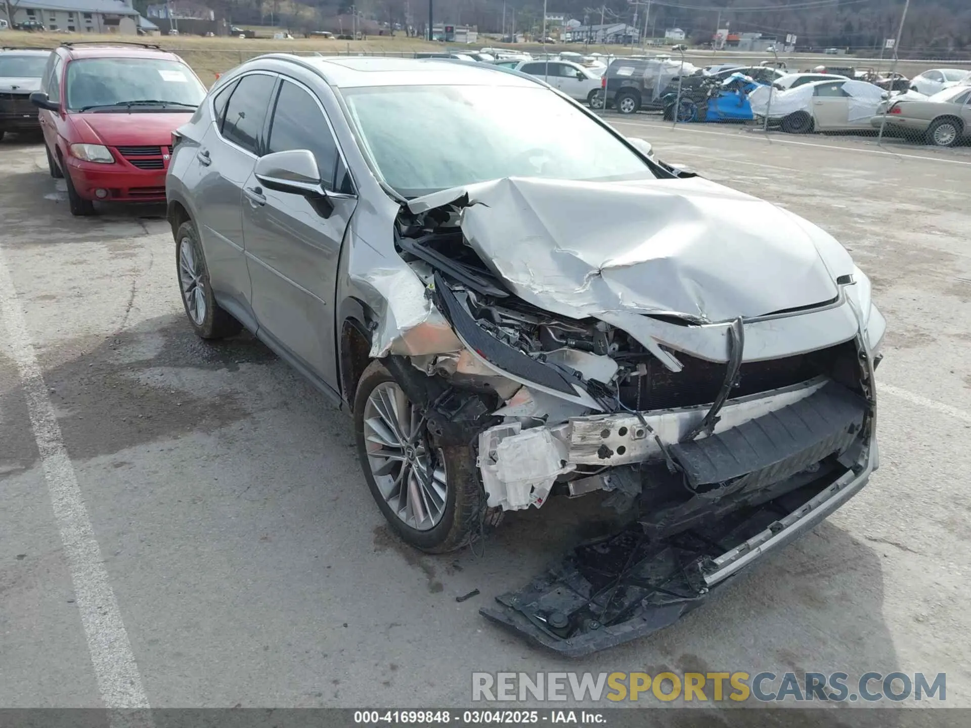1 Фотография поврежденного автомобиля 2T2GKCEZ3NC001105 LEXUS NX 350H 2022