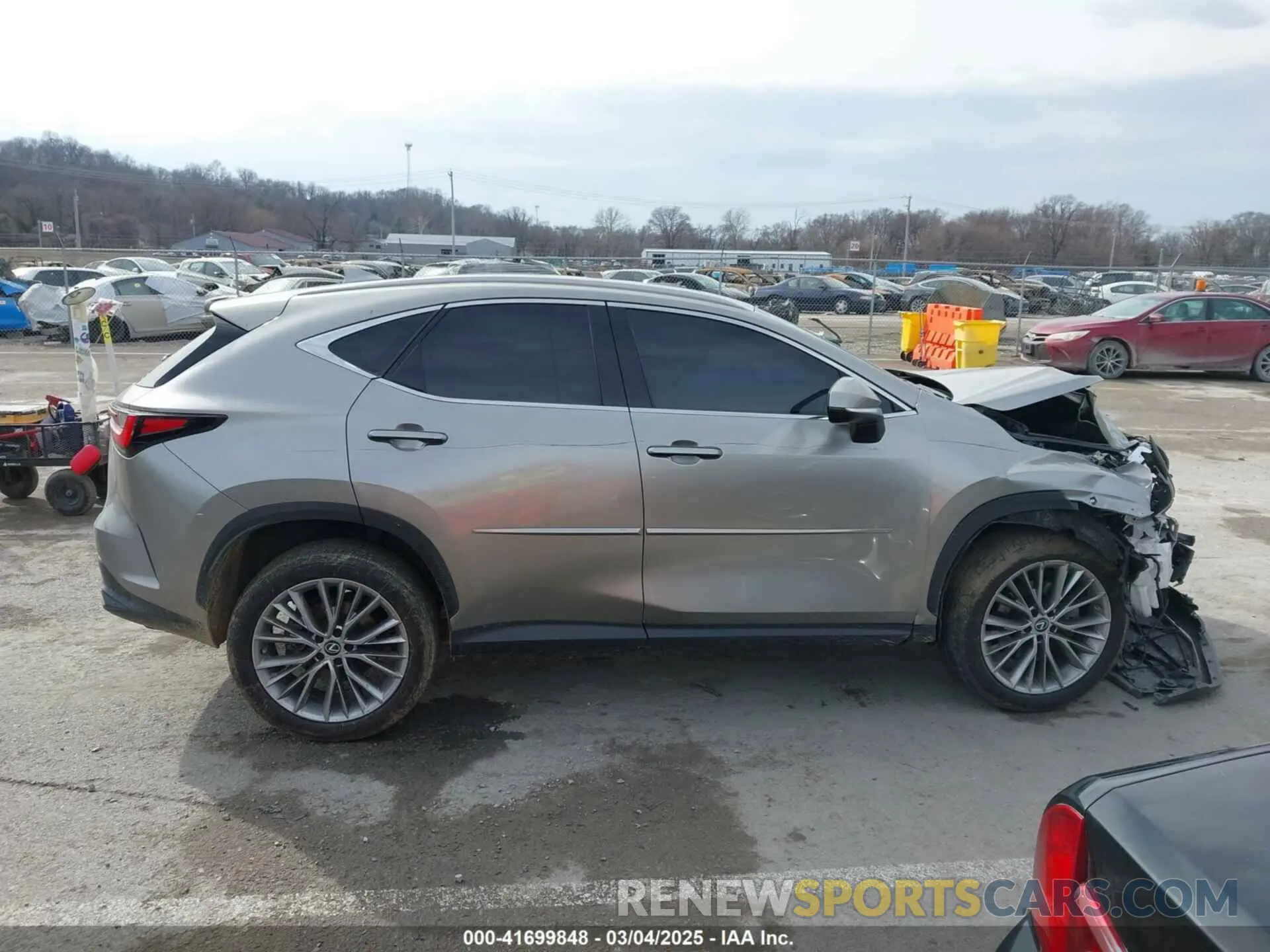 14 Фотография поврежденного автомобиля 2T2GKCEZ3NC001105 LEXUS NX 350H 2022