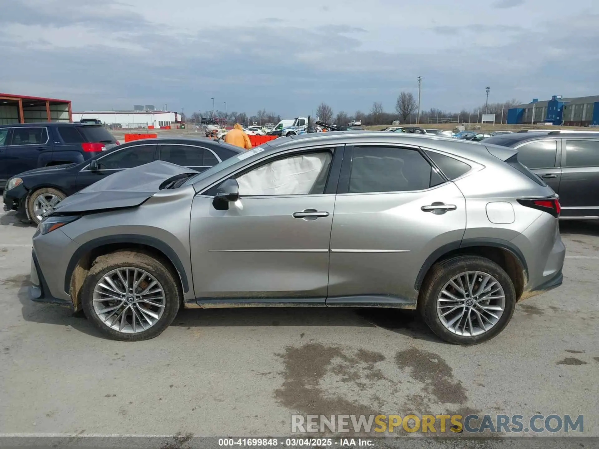 15 Фотография поврежденного автомобиля 2T2GKCEZ3NC001105 LEXUS NX 350H 2022