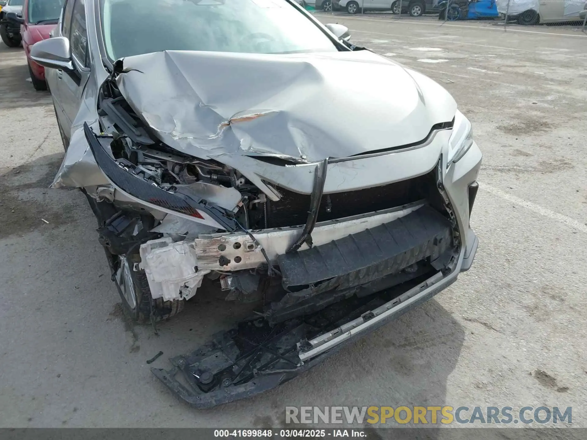 6 Фотография поврежденного автомобиля 2T2GKCEZ3NC001105 LEXUS NX 350H 2022