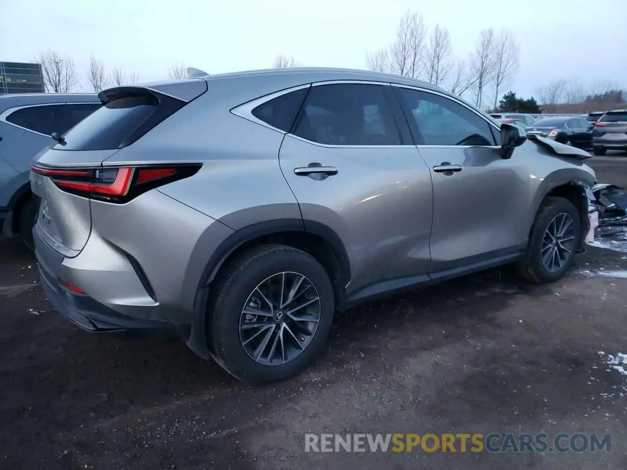 3 Фотография поврежденного автомобиля 2T2GKCEZ3NC001671 LEXUS NX 350H 2022