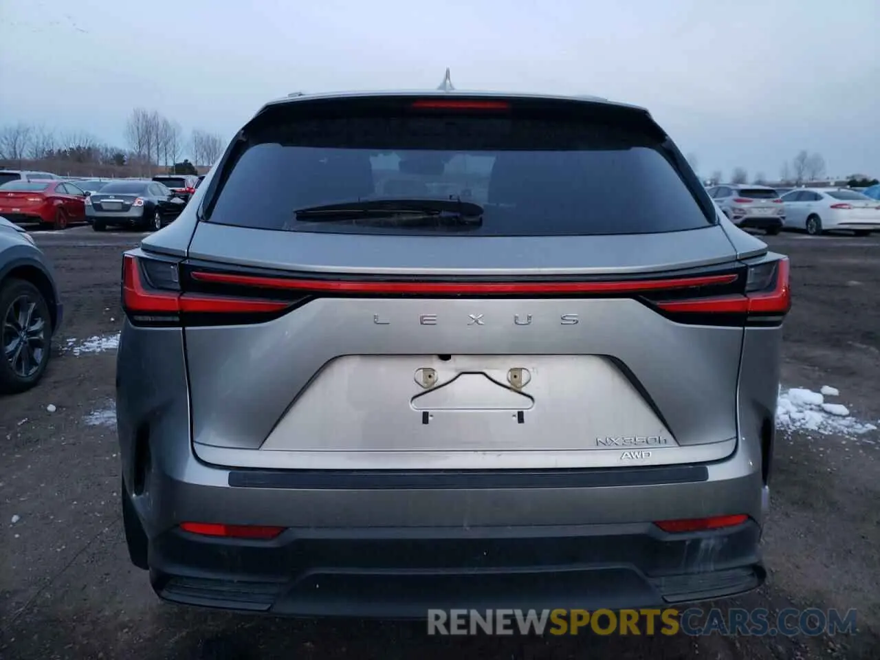 6 Фотография поврежденного автомобиля 2T2GKCEZ3NC001671 LEXUS NX 350H 2022