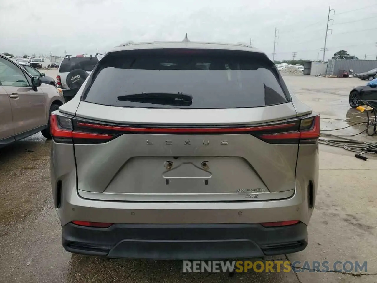 6 Photograph of a damaged car 2T2GKCEZ4NC008144 LEXUS NX 350H 2022