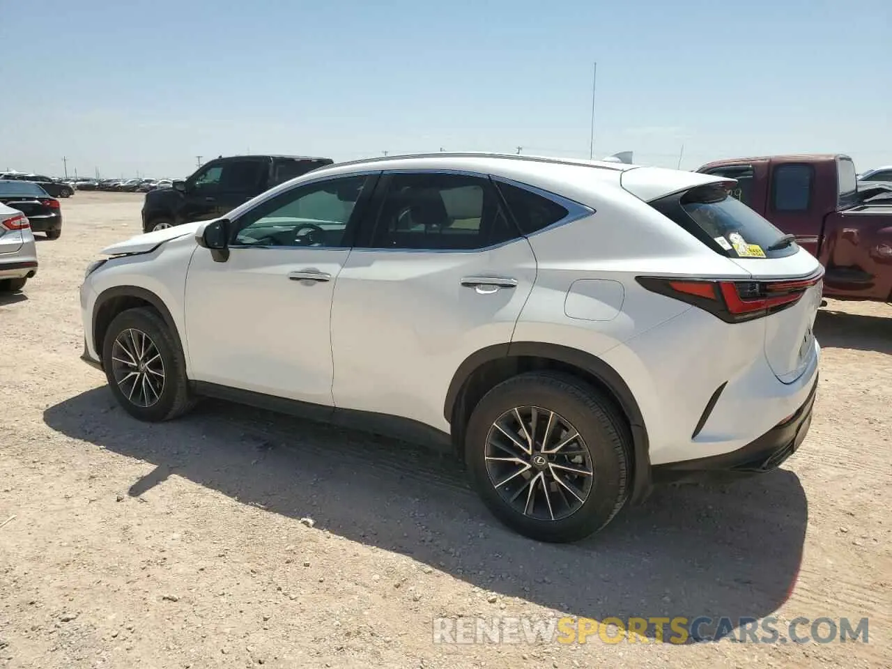2 Photograph of a damaged car 2T2GKCEZ5NC005754 LEXUS NX 350H 2022